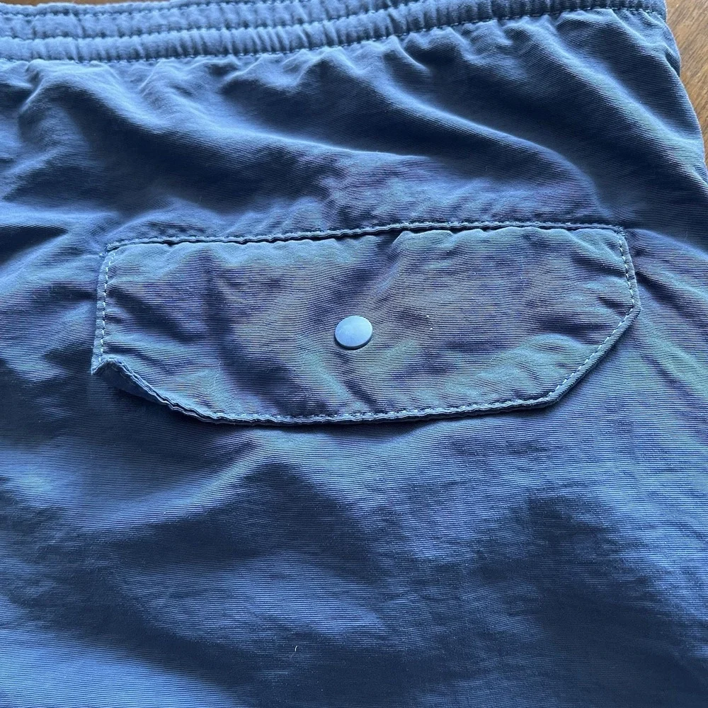Patagonia Baggies Shorts Men 2XL Glass Blue 58033 Nylon Mesh Line Athletic